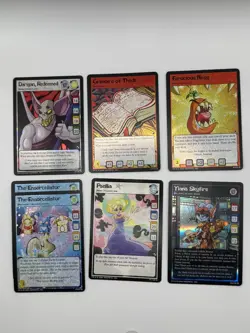 Neopets TCG Card Lot - 12 HOLOs, 1 PROMO, 30 RARE, 43 UNCOMMON, 240 Cards Total - Image 2