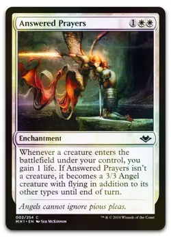 Answered Prayers #2 (Foil) (LP) Modern Horizons MH1 Magic MTG - Image 1