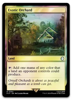 Exotic Orchard #264 (Foil) (NM) Fallout PIP Magic MTG - Image 1