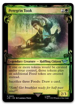 Peregrin Took (Showcase Scrolls) #632 (Foil) NM Lord of the Rings LTR Magic MTG - Image 1