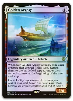 Golden Argosy #230 (Foil) (LP) Dominaria United DMU Magic MTG - Image 1