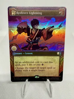 Redirect Lightning (Showcase) Avatar: The Last Airbender Foil MTG - Image 1