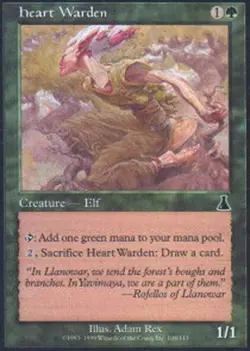 4x Heart Warden ~ Lightly Played Urza's Destiny MTG Magic x4 4 UltimateMTG Plays - Image 1