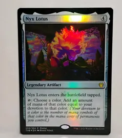 MTG Nyx Lotus Unique & Misc. Promos 235/254 Foil Rare - Image 1