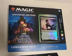 Magic The Gathering Doctor Who Set of All 4 Commander Decks Complete - Image 3