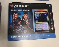 Magic The Gathering Doctor Who Set of All 4 Commander Decks Complete - Image 5