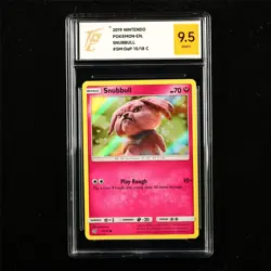 TQG 9.5 MINT+ 2019 Pokemon ENG Snubbull 15/18 C - Image 1