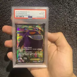 Pokemon TCG - Gengar EX Full Art 114/119 XY Phantom Forces PSA 8 New Cert - Image 1
