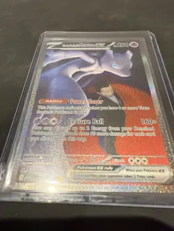 Pokemon TCG Team Rocket's Mewtwo EX SIR 281/217 NM Ascended Heroes - Image 3