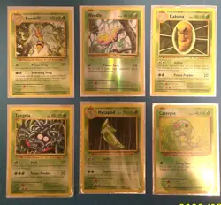 6 x Assorted Pokemon cards in sleeves Excellent - Image 1