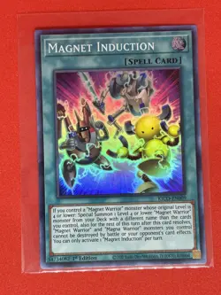Yugioh! Magnet Induction - KICO-EN009 - Super Rare - 1st Edition English, “NEW” - Image 1