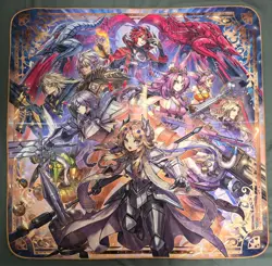 Mana Moon Tales of Ecclesia Pvramid 2-Player Cloth Playmat Amanda Lapalme Yugioh - Image 1