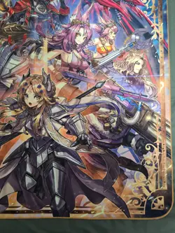Mana Moon Tales of Ecclesia Pvramid 2-Player Cloth Playmat Amanda Lapalme Yugioh - Image 5