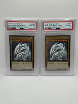 2016 Yu-Gi-Oh! Blue-Eyes White Dragon JPN Ghost Rare 20AP-JP000 PSA 10 GEM MINT - Image 1