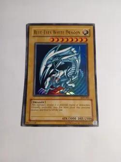 Starter Deck Kaiba Blue-eyes Lot (Unlimited/damaged)[First Blue-eyes is NM ~20$] - Image 2