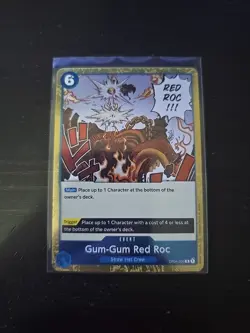 Gum-Gum Red Roc (OP04-056) - Kingdoms Of Intrigue - One Piece TCG - NM English - Image 3
