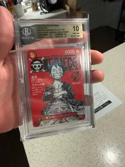 One Piece Luffy Promo ST21-014 Magazine Shonen Jump TCG BGS 10 US seller - Image 1