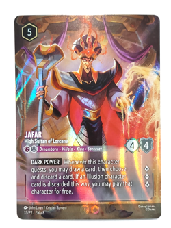 Jafar - High Sultan of Lorcana Championship 33|P2 & 32|P2 Disney Lorcana Promos - Image 1