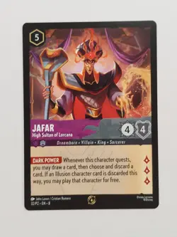 Jafar - High Sultan of Lorcana Championship 33|P2 & 32|P2 Disney Lorcana Promos - Image 5