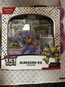 Pokemon Scarlet & Violet 151 Alakazam EX Collection Box New Factory Sealed 🔥 - Image 1