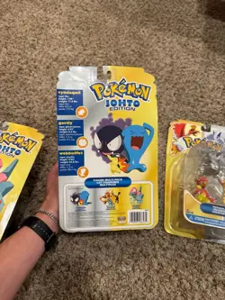 Lot of 3 Vintage Pokemon Johto Edition Figure Multi-Packs Sealed - Image 3