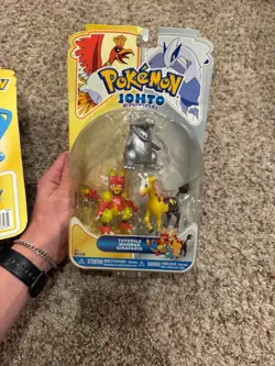 Lot of 3 Vintage Pokemon Johto Edition Figure Multi-Packs Sealed - Image 5