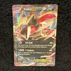 Pokemon Toxicroak EX, Yveltal EX, Groudon EX, Lucario EX XY Holo 4 TCG English - Image 2