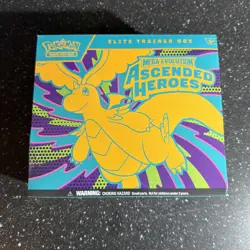 Pokemon TCG Ascended Heroes Elite Trainer Box (ETB) New & Sealed 9 Booster Packs - Image 1