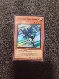 Elemental HERO Stratos CT07-EN006 Limited Edition Super Rare MP - Image 1