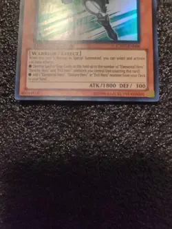 Elemental HERO Stratos CT07-EN006 Limited Edition Super Rare MP - Image 3