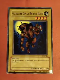 Gazelle The King Of Mythical Beasts MRD-124 Yu-Gi-Oh! Unlimited - Unplayed Mint+ - Image 1