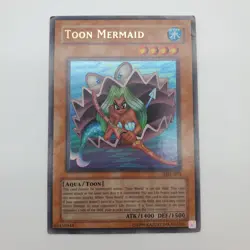 Yugioh Toon Mermaid MRL-072 Ultra Rare MP TCG - Image 1