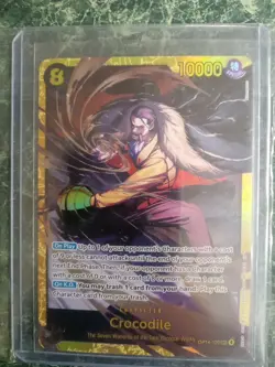 One Piece TCG Crocodile OP14-120 SEC English - Image 1