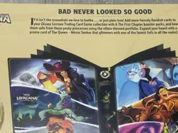 Disney Lorcana First Chapter Collector Set Bundle - 6 packs, portfolio, & promo - Image 4