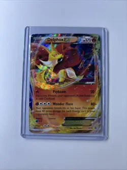 Pokemon Delphox EX Holo Promo XY XY19 TCG Card - Image 1