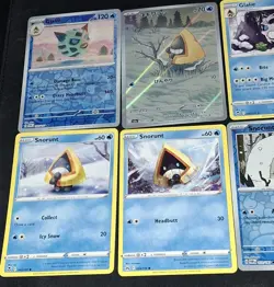 Snorunt Illustration Rare Mega Dream Ex + Pokemon TCG Mixed 8 Card Lot NM - Image 3