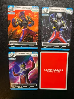 Ultraman Man LOT OF 3 CARDS LOT A ULTRAMAN CARD GAME - Image 1