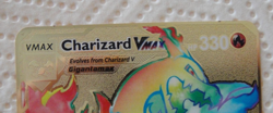Rainbow Charizard VMAX - Gold Metal Pokemon Card HP330 - Image 4