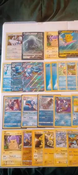 Pokemon Card Collection Lot, Pikachu, Lugia, Eevee, Gyarados - Image 2