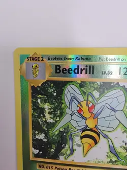 Pokemon TCG Beedrill Card 7/108 Rare, XY: Evolutions Reverse Holo - Image 3