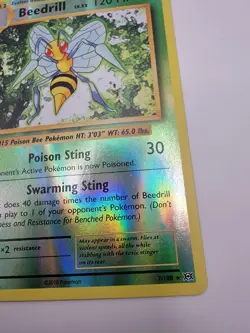 Pokemon TCG Beedrill Card 7/108 Rare, XY: Evolutions Reverse Holo - Image 5