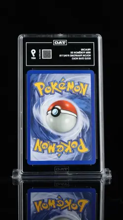 Pokemon Gold Star Pikachu Holo Card 2006 TAG 9 #104/110, EX Holon Phantoms PSA - Image 2