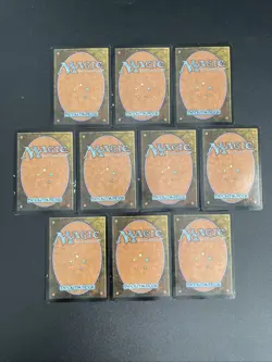 Magic: the Gathering Snow-Covered Island x10 MP-HP Coldsnap - Image 2