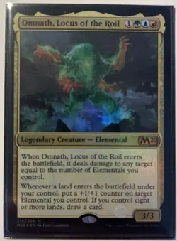 Omnath, Locus of the Roil Core Set 2020 Foil - Image 2