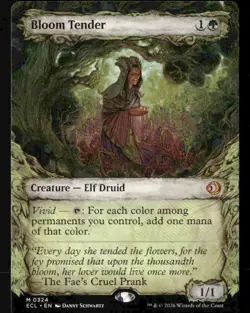 MTG ECL Bloom Tender () (Showcase) Normal NM - Image 1