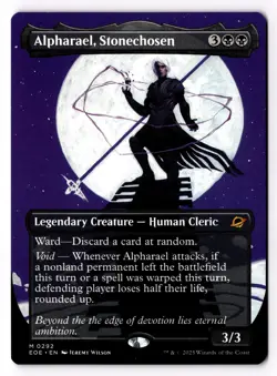 Alpharael, Stonechosen (Borderless) 292 Edge of Eternities Normal NM - Image 1