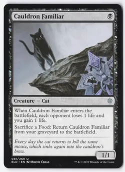 Cauldron Familiar Normal U Throne of Eldraine 81 NM - Image 1
