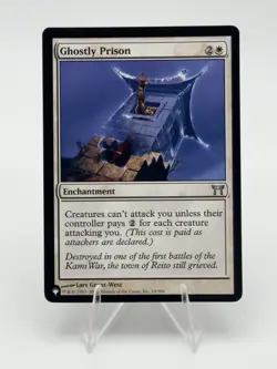 Ghostly Prison U The List Reprints Normal 10/306 MTG NM - Image 1