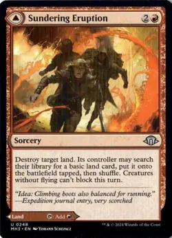 Sundering Eruption Modern Horizons 3 248 NM MTG - Image 1