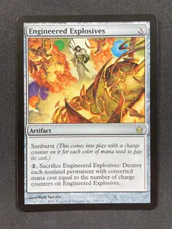 Engineered Explosives Magic the Gathering Fifth Dawn MTG - NM - Image 1